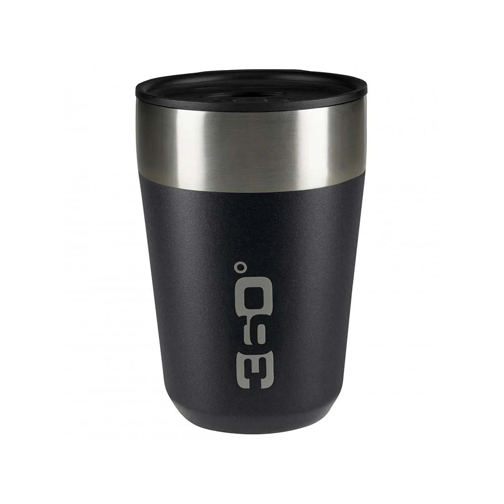 360 Grad Travel Mug Becher Regular black - Thermos glass
