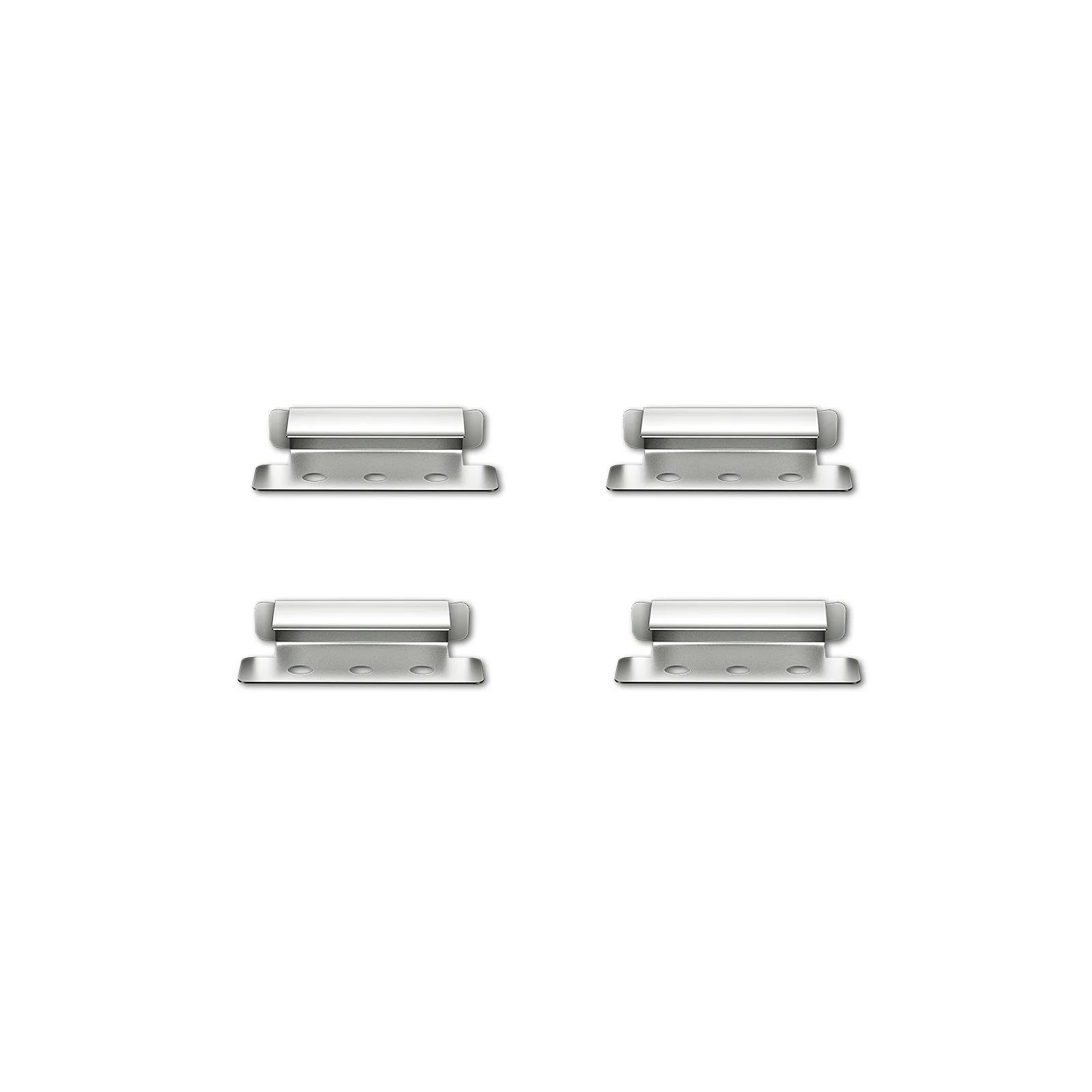 Heated bed clamp for building platform glass holder