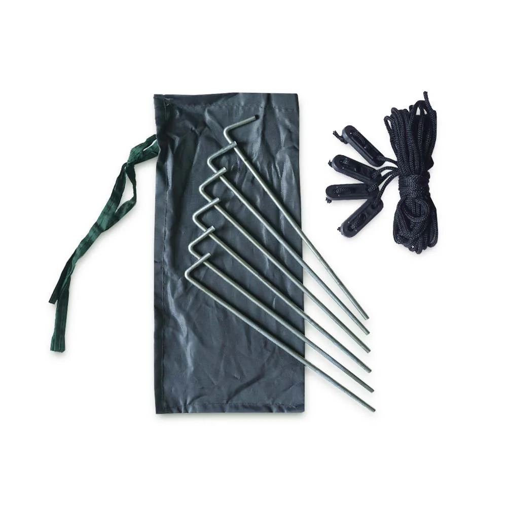 North Star Pack 6 piquetas + 4 vientos