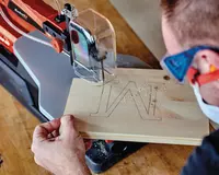 5pcs. Scroll saw blade set