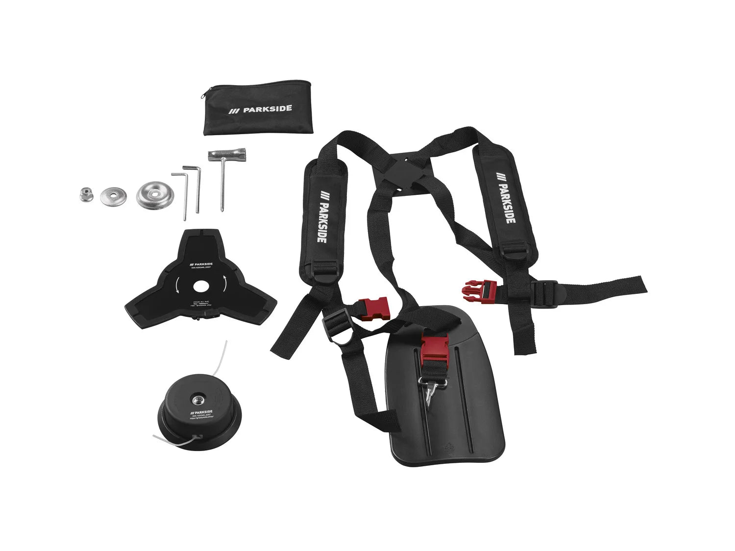 PARKSIDE Benzin-Sythe PBS 2 D4, 2-in-1-Kombinationssystem, 1,8 PS