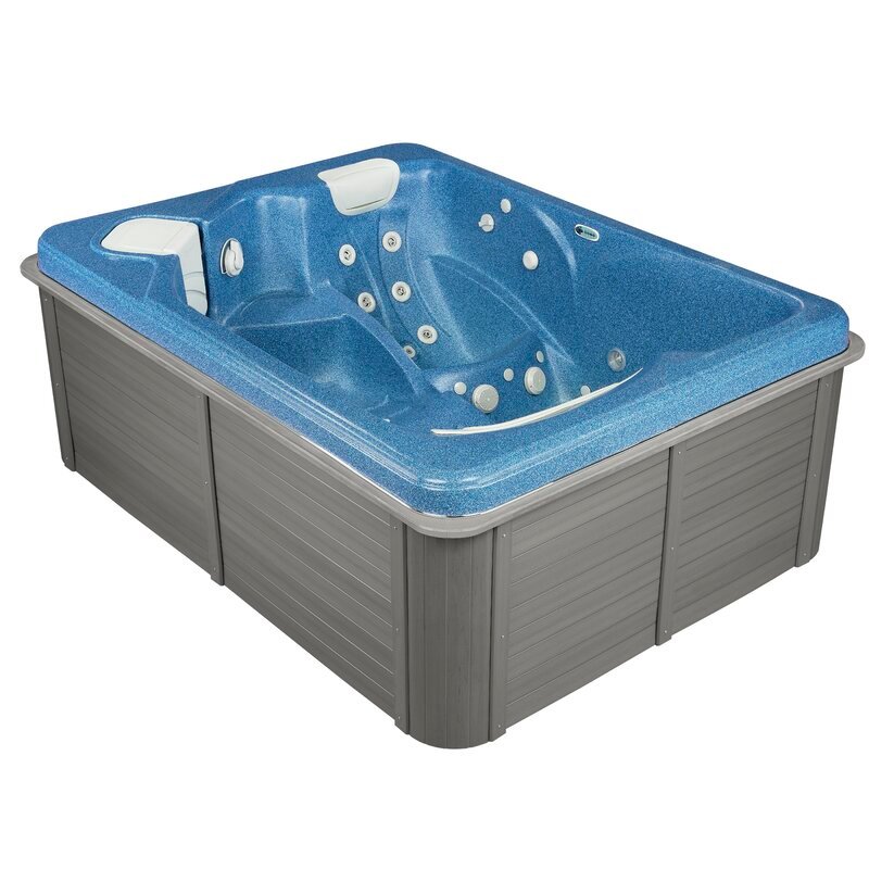 Thermospas 3 - Person 35 - Jet Acryl Rechteckige Whirlpool mit Ozonator
