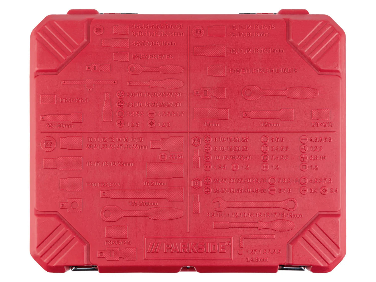 PARKSIDE socket wrench set, 216 pieces