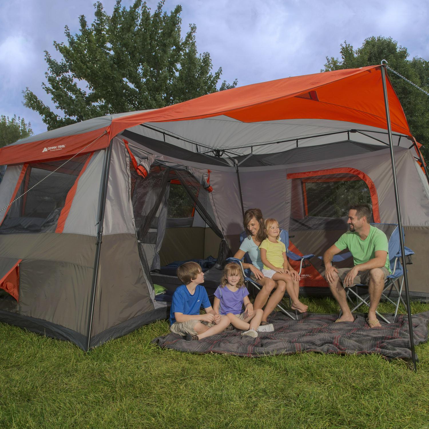 2025 Ozark Trail Instant Cabin Tent, Sleeps 12