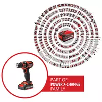 Akkubohrer TC-CD 18/35 Li (1x1,5 Ah)