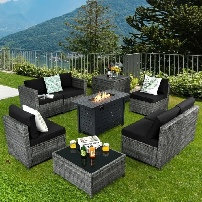 Rattan Sofa Set