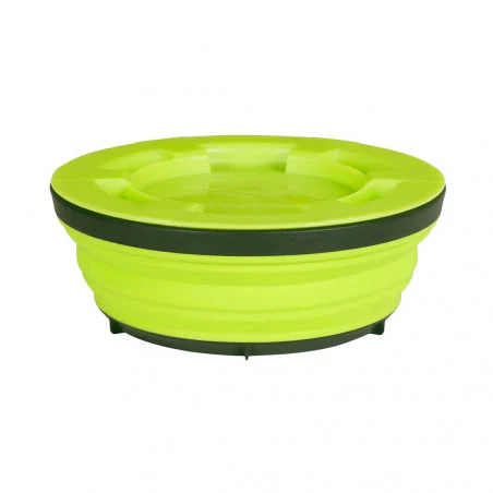 Sea to Summit X-Seal & Go L 600 ml lime green - Foldable lunch box