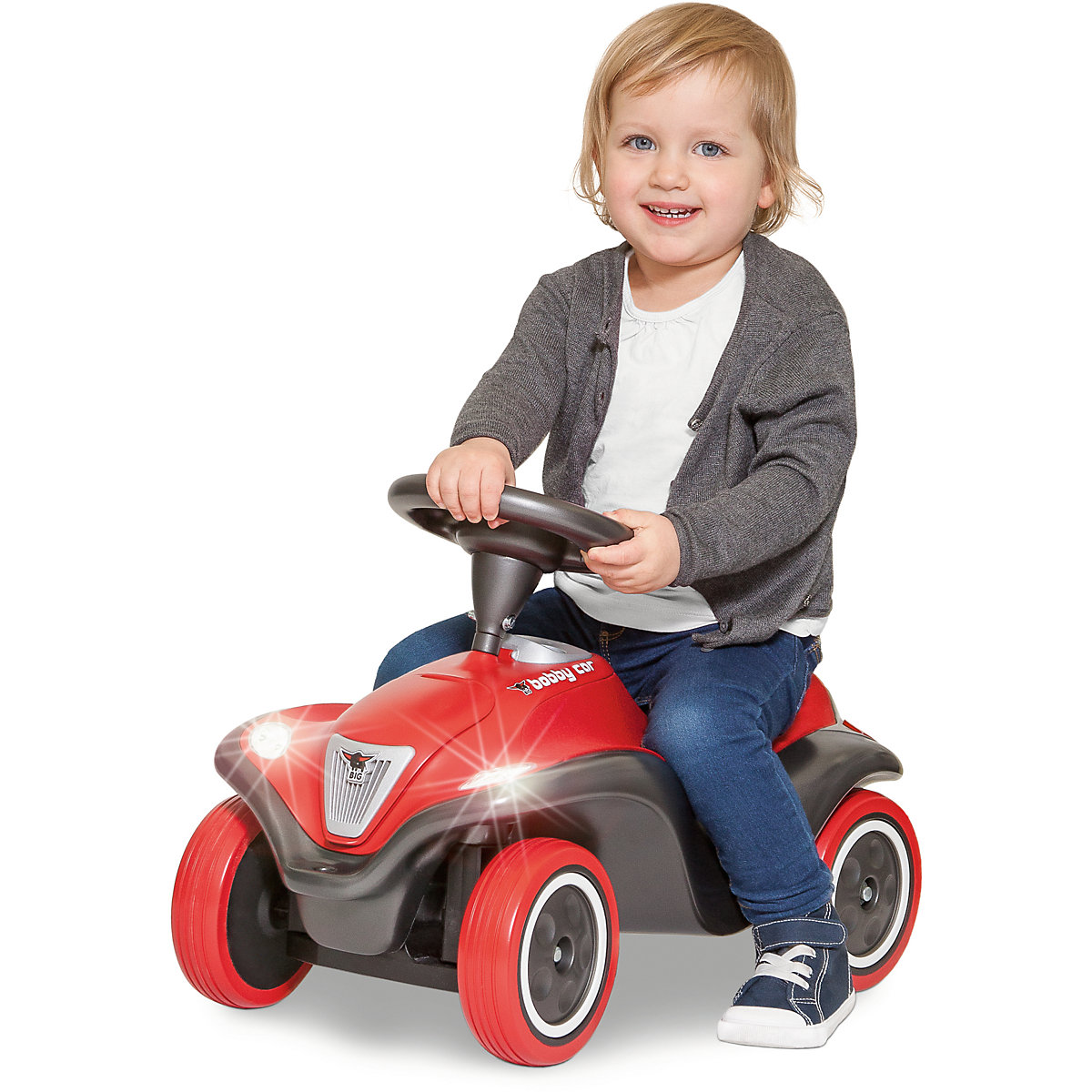 BIG Bobby Car NEXT, rot/schwarz schwarz/rot