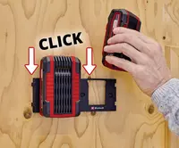 Battery wall mount PXC Battery Mounting Gadget